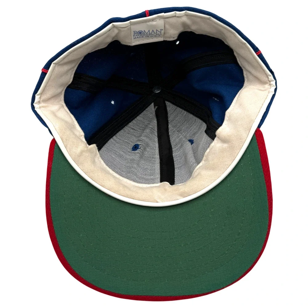 Vintage Negro League Wool Fitted Hat Size 7 1/2 Indianapolis Clowns Roman NWT